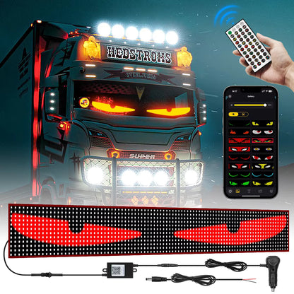 APP Remote Control Truck Devil Eye LED