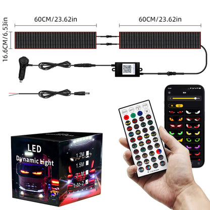 APP Remote Control Truck Devil Eye LED