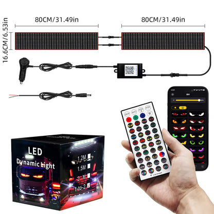 APP Remote Control Truck Devil Eye LED