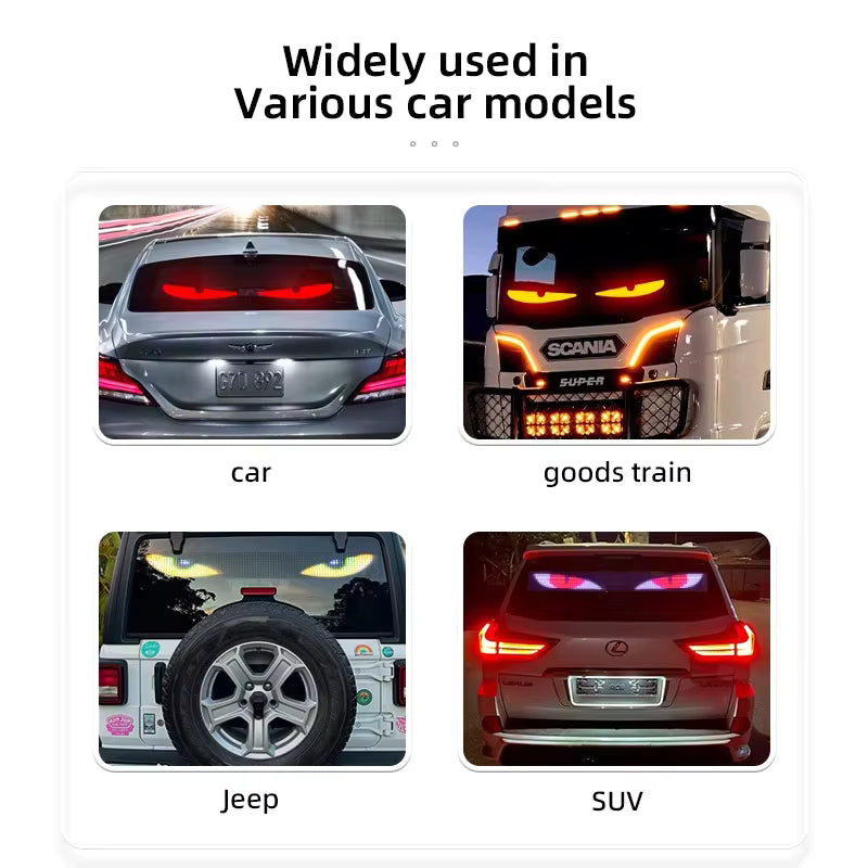 APP Remote Control Truck Devil Eye LED