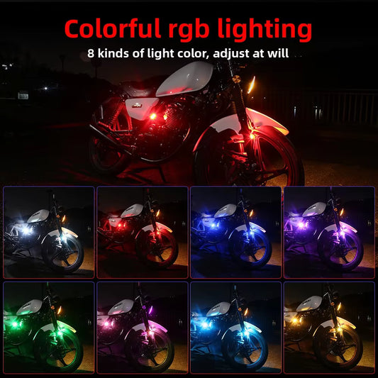 LED Airplane Warning Light 5 Beads Wireless Remote
