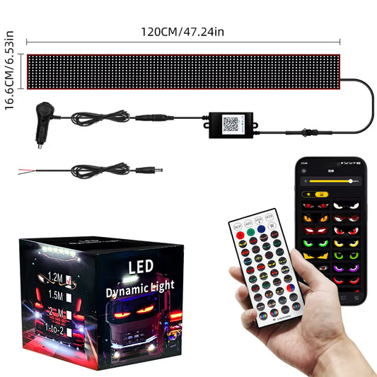 APP Remote Control Truck Devil Eye LED